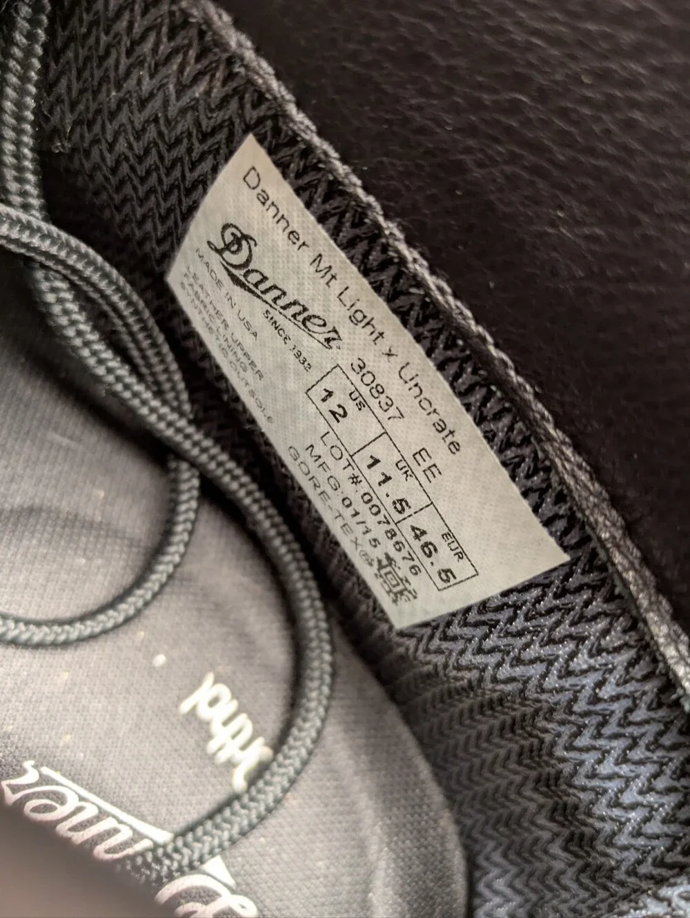 Danner X Uncrate Mountain Light II Size 12EE